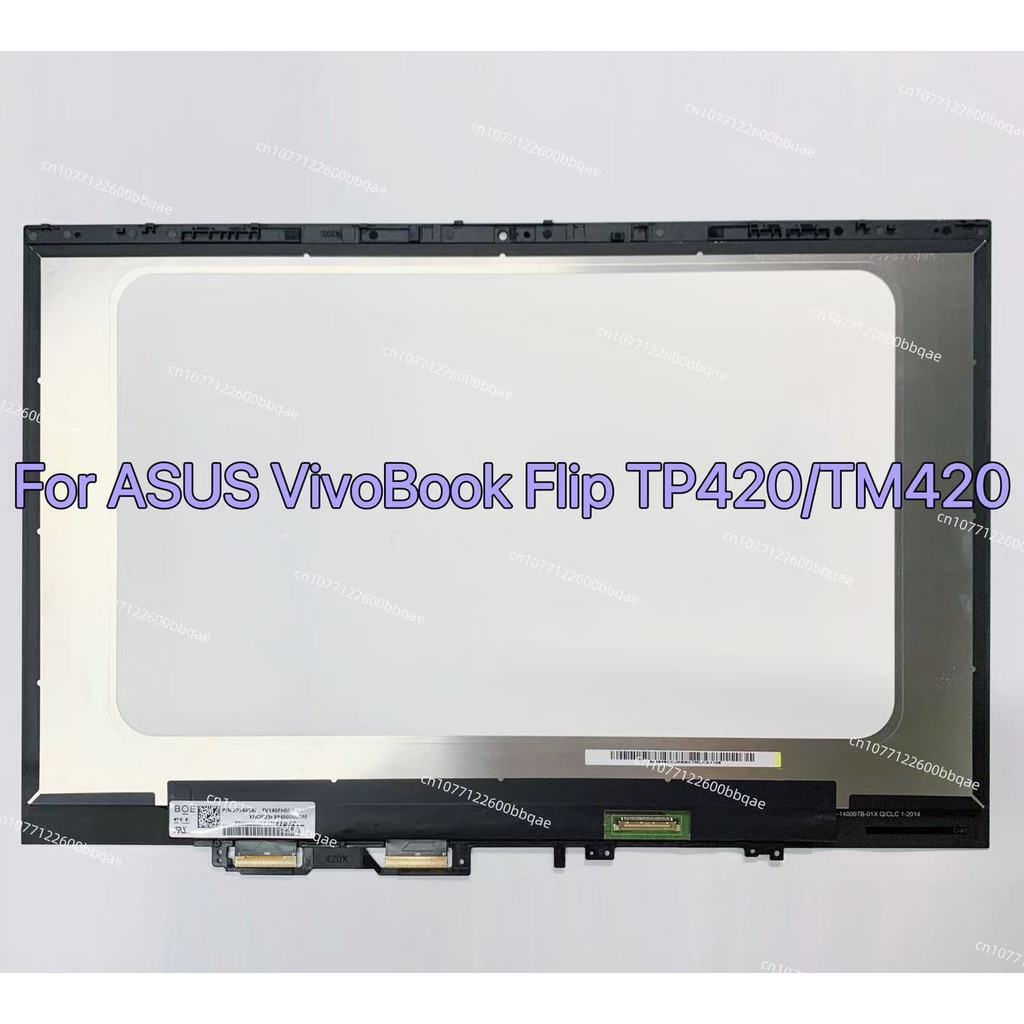 14.0 In For ASUS VivoBook Flip TP420 TP420U TP420IA TM420U TM420IA R432UA LCD Tou Screen Assembly FH