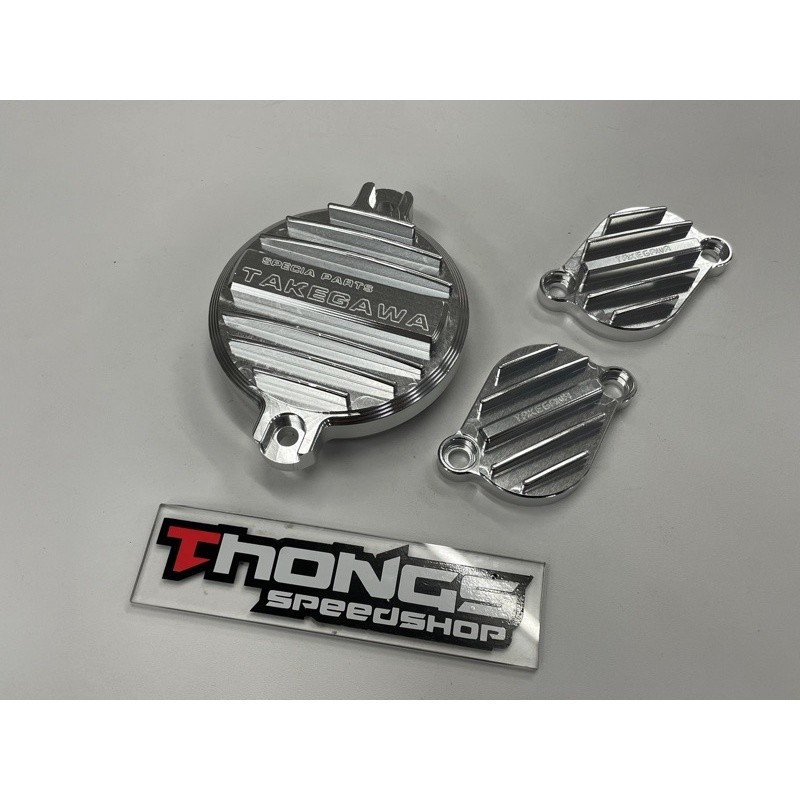 TUTUP BLOK & HEAD MESIN SUPRA 125 / WAVE 125 CNC TAKEGAWA