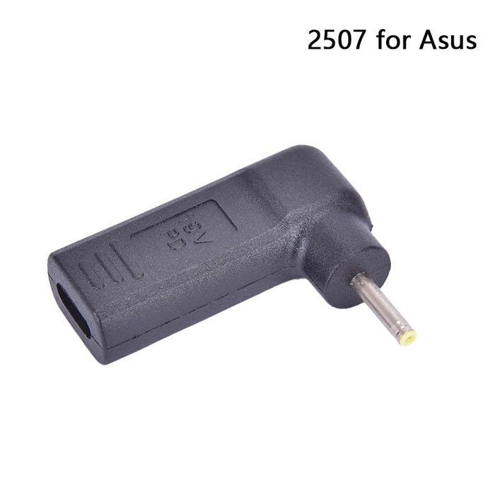 Konektor USB Type-C to DC Male Plug USB-C Power Adapter Charger Laptop - 2.5x0.7 (Asus)