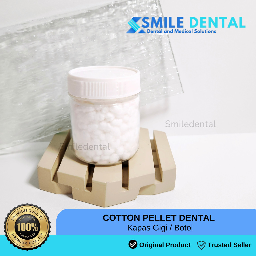 Cotton pellet dental kapas gigi pelet dental