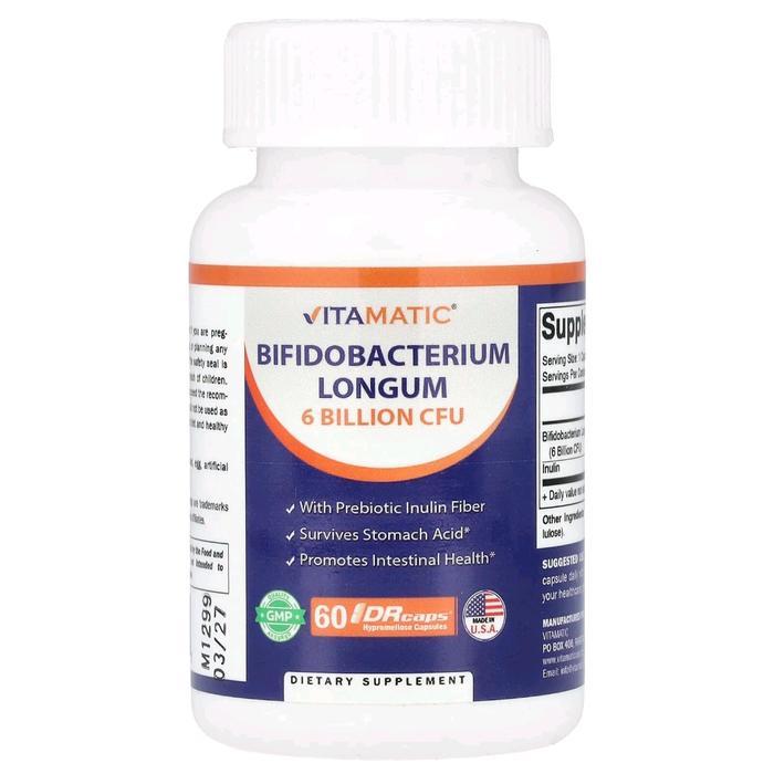 Vitamatic Lactobacillus Plantarum 60 DRcaps (Hypromellose Caps)