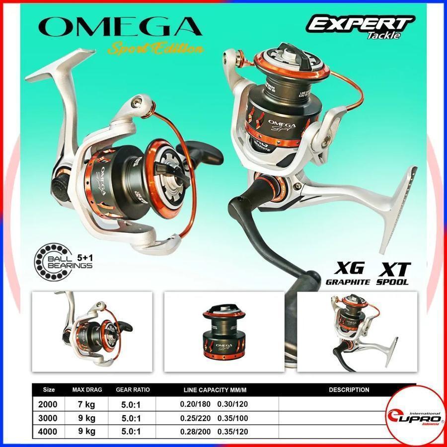 Reel Pancing Spinning EXPERT GRAPHITE OMEGA