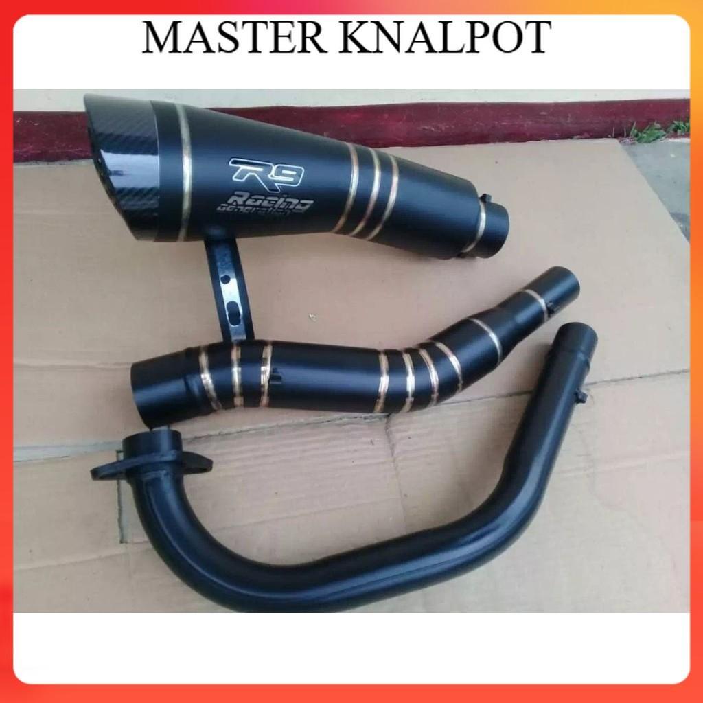 Knalpot R9 h2 dopp for CBR150 facelift / K45 / CBR versi thailand ,fullset