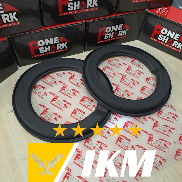 F-One Shark FOS Karet Tatakan Per / Karet Bantalan Per Depan Bawah Toyota Altis 2001-2012 / Vios Gen