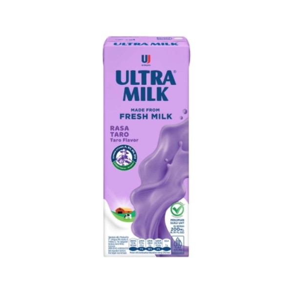 ULTRA MILK RASA TARO 200 ML