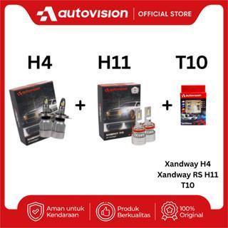 Paket Bundling Lampu Depan Kabut LED Headlamp + Foglamp 3 Color + Senja/Kota  Avanza Xenia 2009 2010