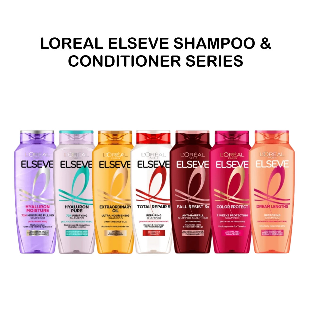 Najmia - Loreal Paris Elseve Color Protect 7 Weeks Protecting Resist 3x Anti-Hairfall 155ML | Shampo