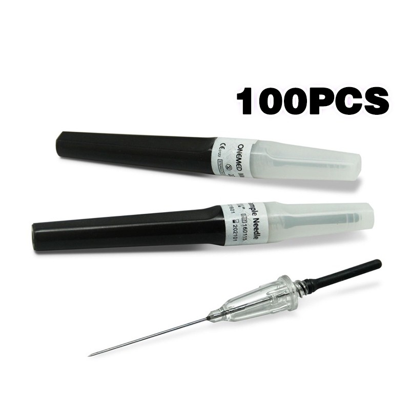 Needle Flashback Isi 100 PCS 22G Needle Flashback Vacutainer Untuk Hewan