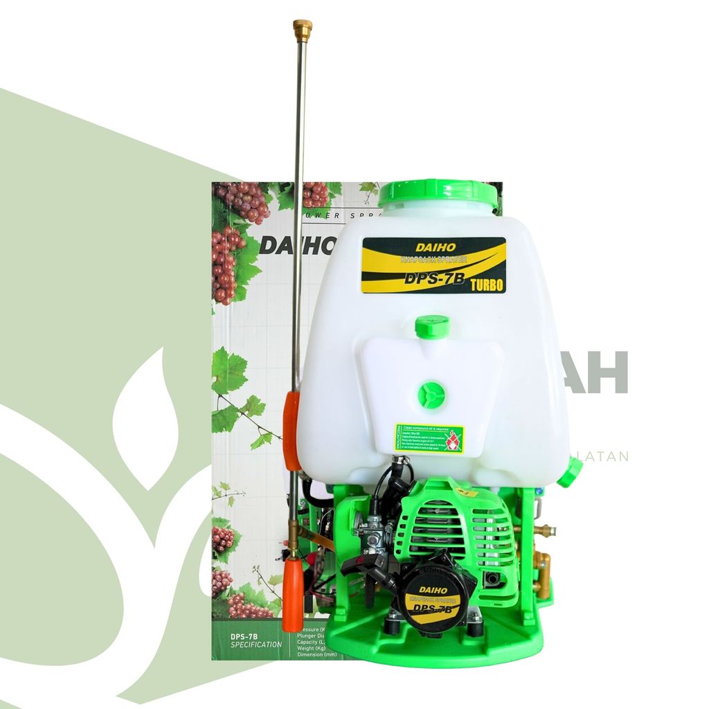 Sprayer Mesin 2 Tak DAIHO DPS-7B Turbo Original 20 Liter | Mesin Semprot Hama Pertanian | Power Spra