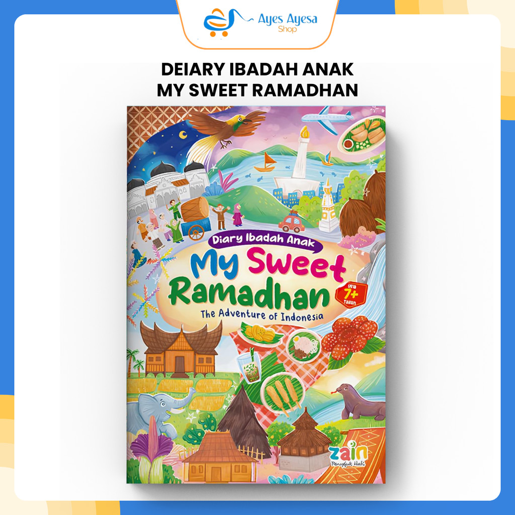 Aqwam Buku Kegiatan My Sweet Ramadhan Pertamaku Hebatku Fikih Ibadah Activity Book Anak SD TK PAUD