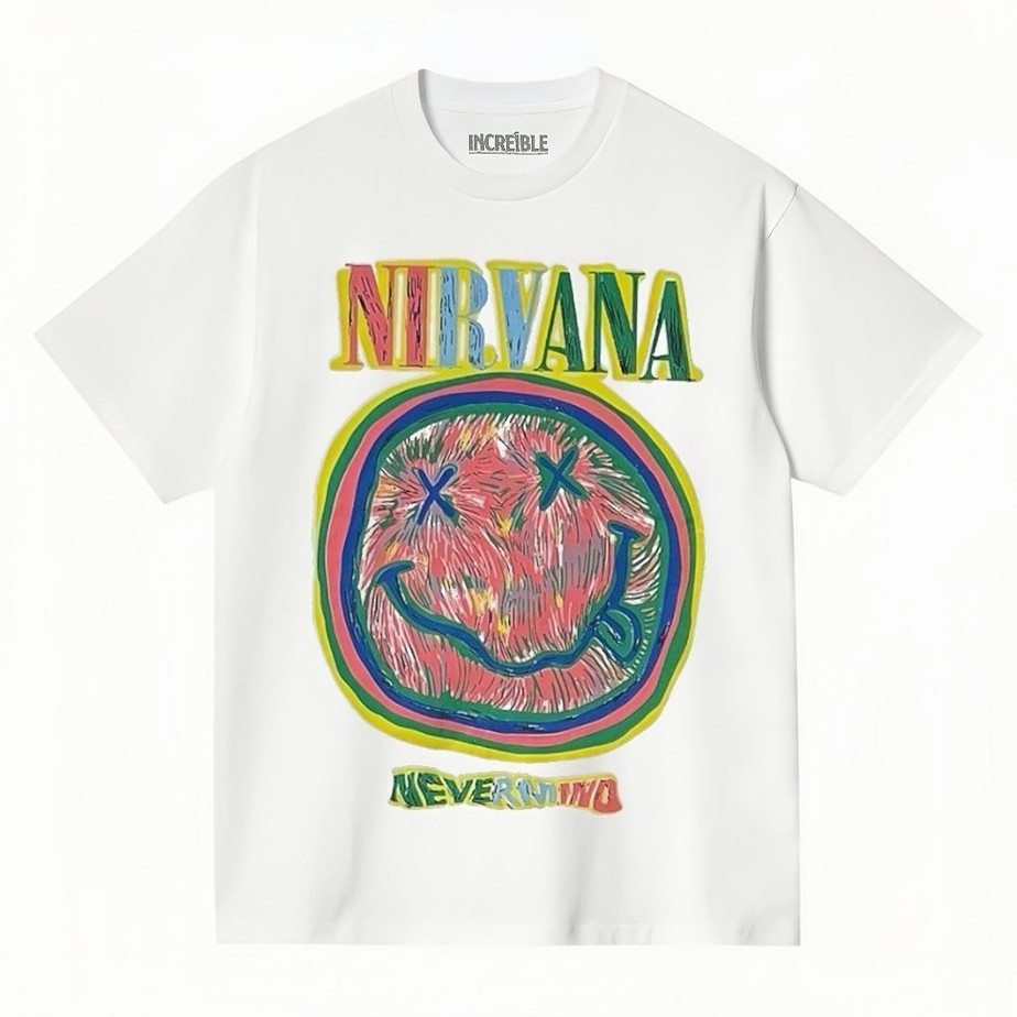 Kaos Band Nirvana Nevermind