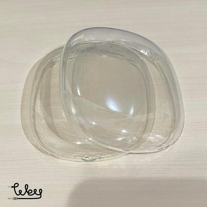Apple Airpods Max Case Pelindung Cup Cover Softcase Airpod Max Tokowey - Clear Bening