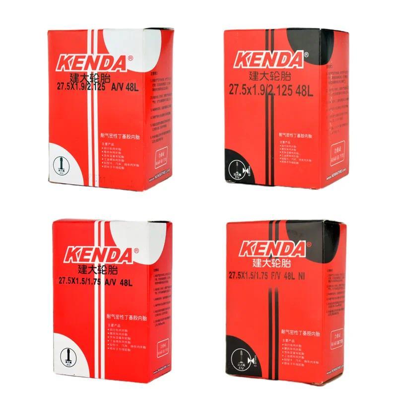 Ban dalam sepeda gunung KENDA 275X15/175/19/2125/21/235 inci, kedap udara tinggi, AV/FV 32/36/48mm, 