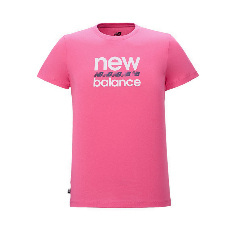 New Balance Sport Jersey Graphic Women's T-Shirt - Pink