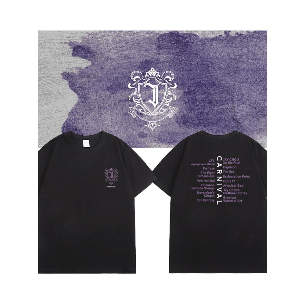 Kaus album edisi terbatas dan merchandise pendukung konser Jay Chou Carnival di Hong Kong, Fantasia 