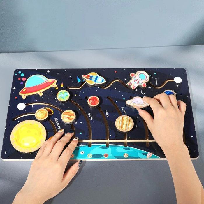 Sistem Tata Surya Solar System Mainan Edukasi Planet