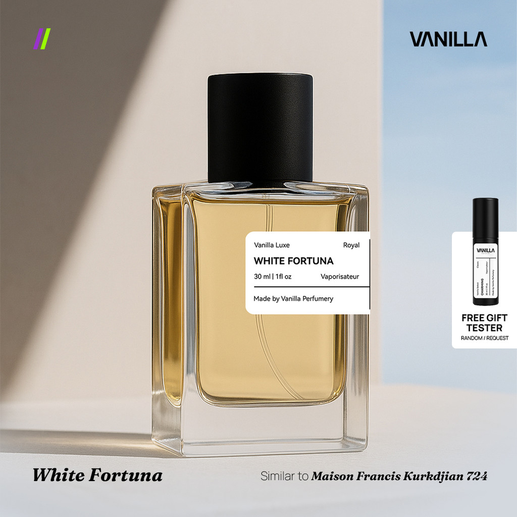 White Fortuna - Vanilla Luxe | Parfum Unisex White Floral Aldehydic Musk