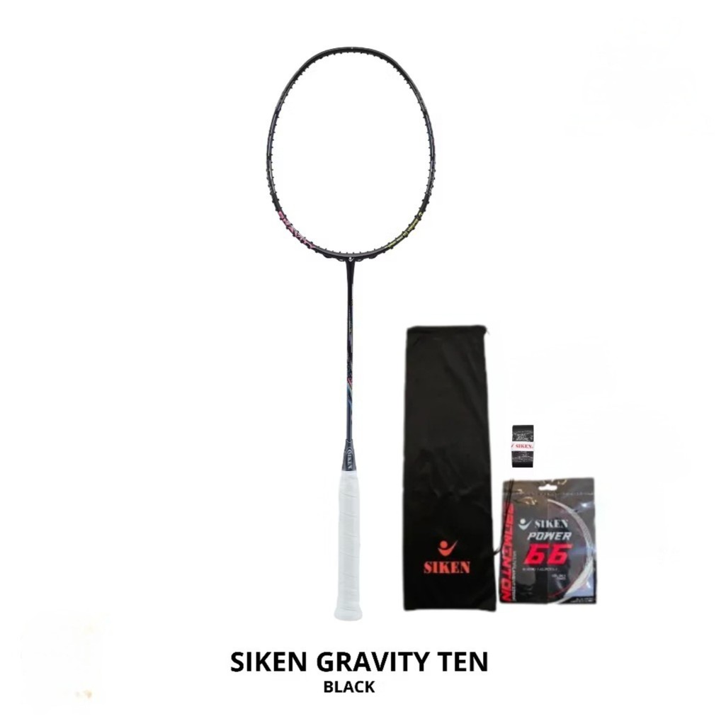 Raket Badminton SIKEN GRAVITY TEN Raket Bulu Tangkis ORI SIKEN