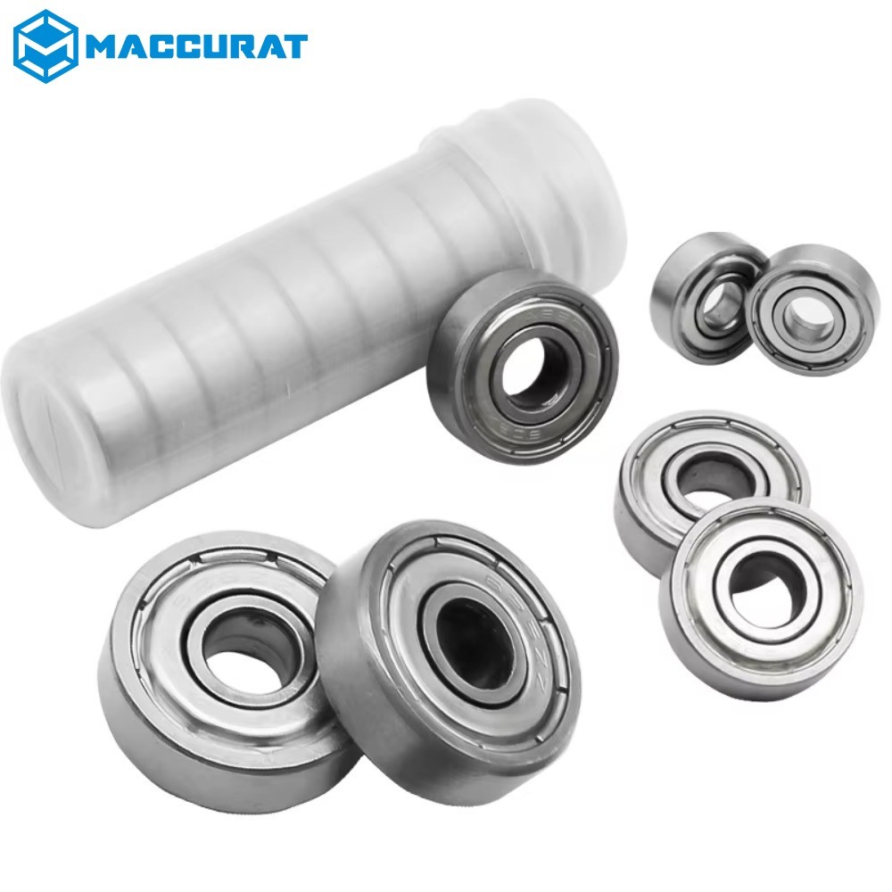 10PCS ABEC-5 Flange Ball Bearing 608zz 623zz 624zz 625zz 635zz 626zz 688zz 3D Printers Parts Deep Gr
