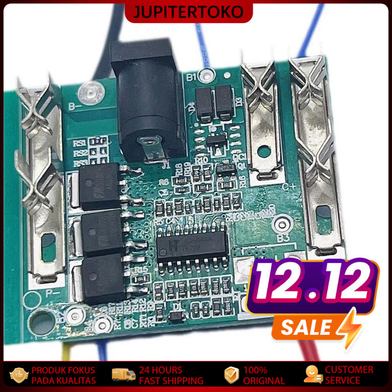 Modul BMS 5s 21V Bor cordless drill Proteksi Baterai Lithium 18650