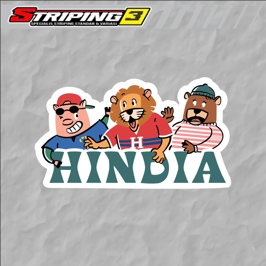 Sticker Hindia Sticker Band Sticker Tumbler