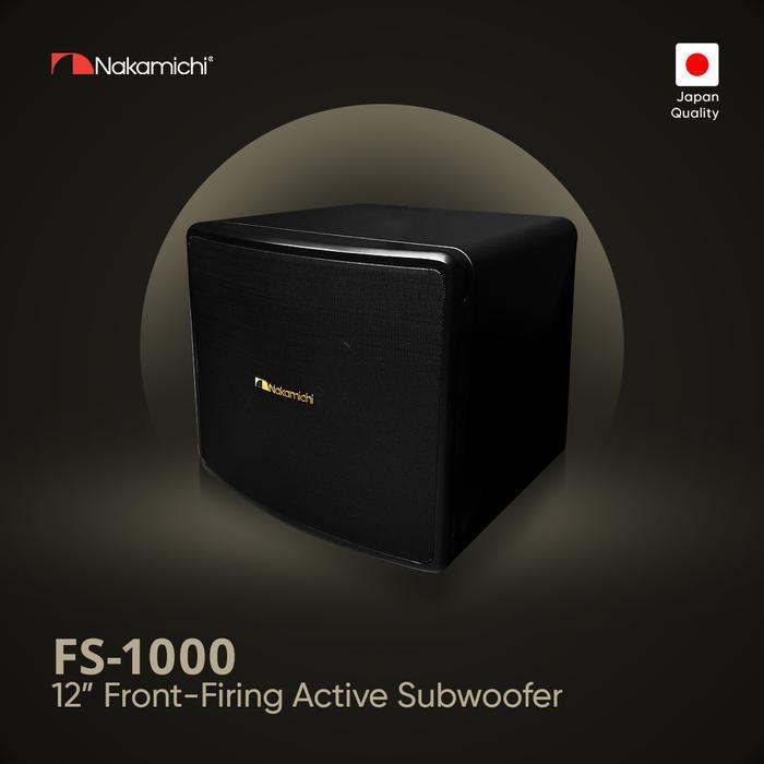 PROMO BIG SALE Subwoofer Aktif Home Karaoke 12 Inch Nakamichi FS 1000
