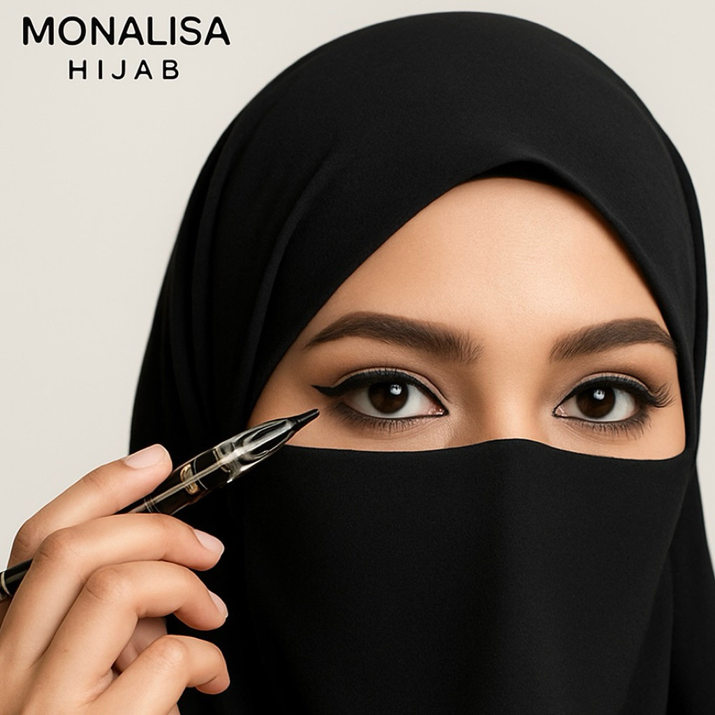 Celak Pensil Kajal Hitam Serutan | Waterprof Tahan Lama Original Arab | Ameeca