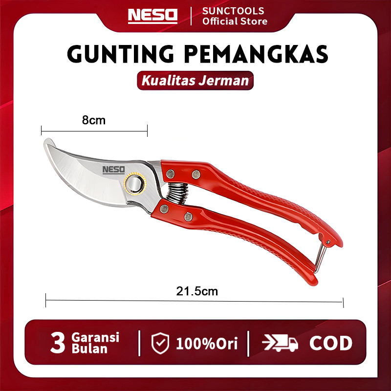 JERMAN NESO Top Gunting Pemangkas Gunting Dahan SK5/PVC (COD) Tanaman Rumput Kebun Gunting Gunting K