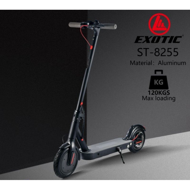 Scooter Skuter Otoped Electric Listrik Anak Dewasa EXOTIC ST-8255 | Skuter Listrik High Quality