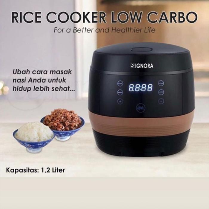 signora rice cooker low carbo