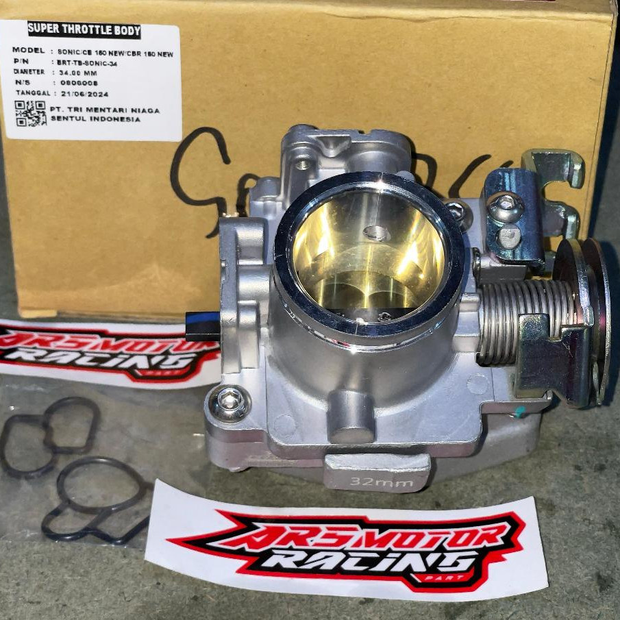 THROTTLE BODY TB BRT SONIC 32 34 MM