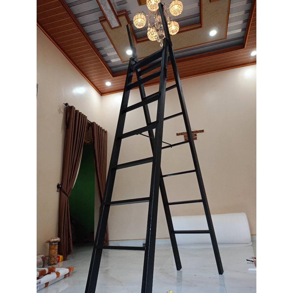 Tangga Lipat Holo Galvanis Teleskopik Tangga Multifungsi Tangga Rumah Muria Store