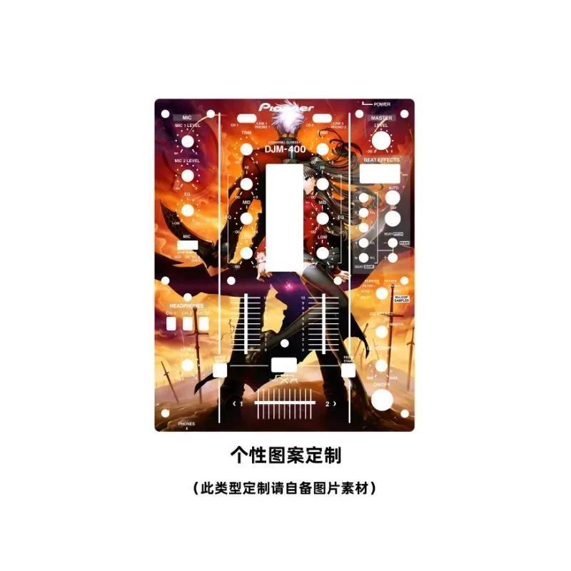 Pioneer DJM400 Mixer Custom Vinyl Skin Decal  Colorful Stickers, Not Mixer Units