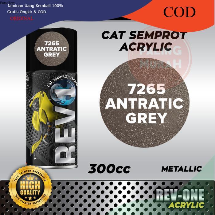 Cat Semprot Jepang Cat Semprot Acrylic Metallic Revo Antratic Grey 7265 – PILOK PILOX AKRILIK METALI