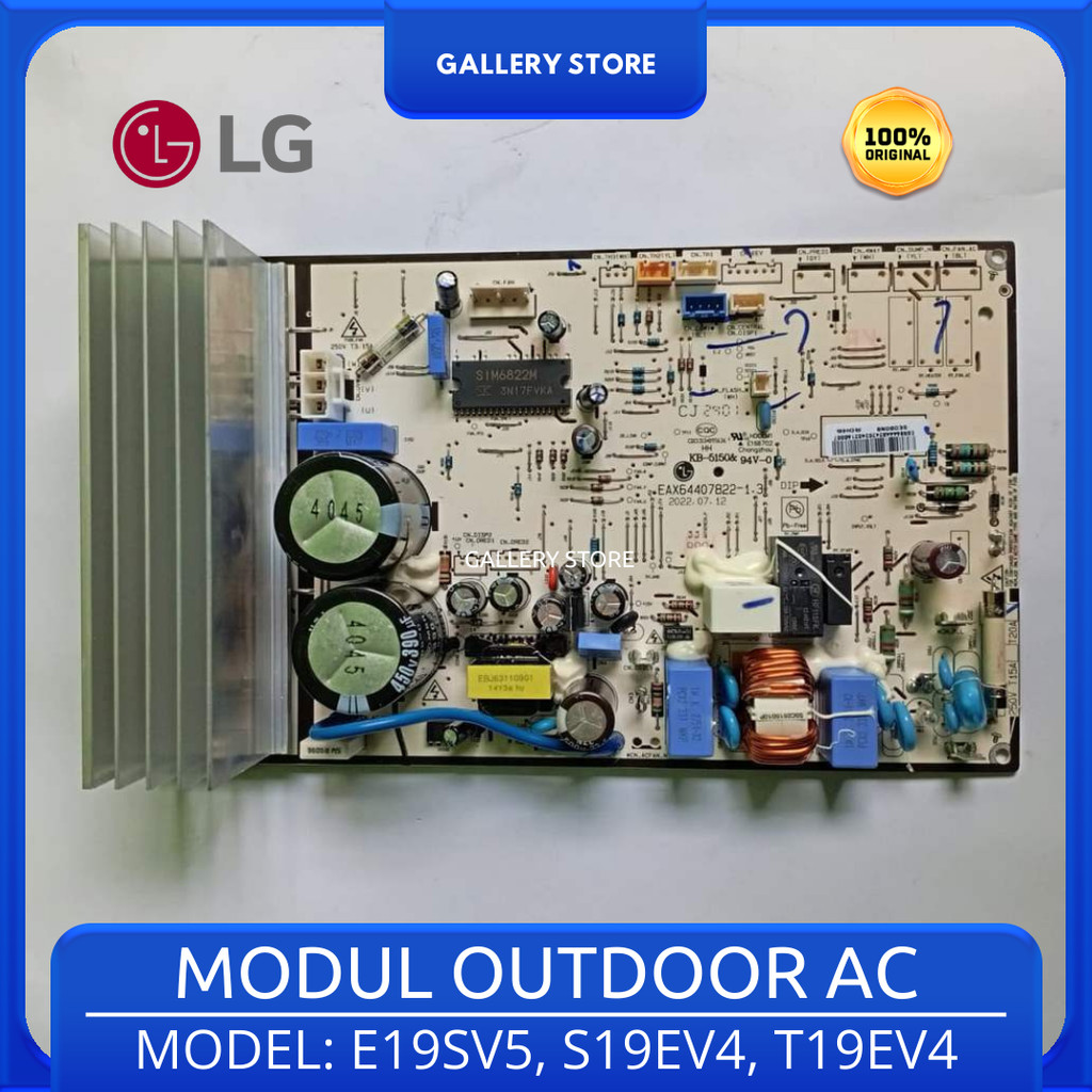 Pcb Main Outdoor AC LG 2 pk E19SV5 S19EV4 T19EV4