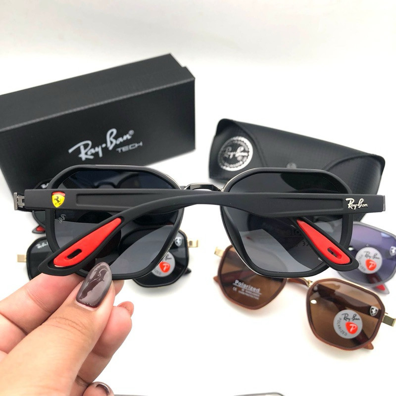 kacamata hitam pria Rb ferrari scuderia premium HXG3674