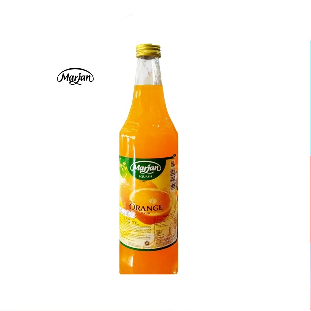 [UniGrosir] MARJAN Orange Squash Sirup Syrup 450 ml