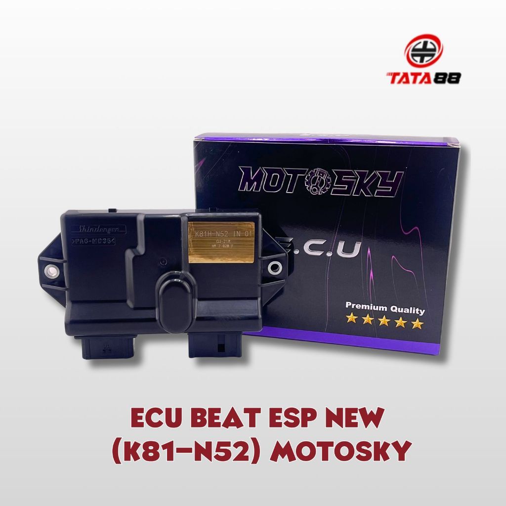 ECU BEAT ESP NEW NON ISS K81-N52 MOTOSKY - Ecu Beat POP / Beat eSP NON ISS K81H-N52 IN 01