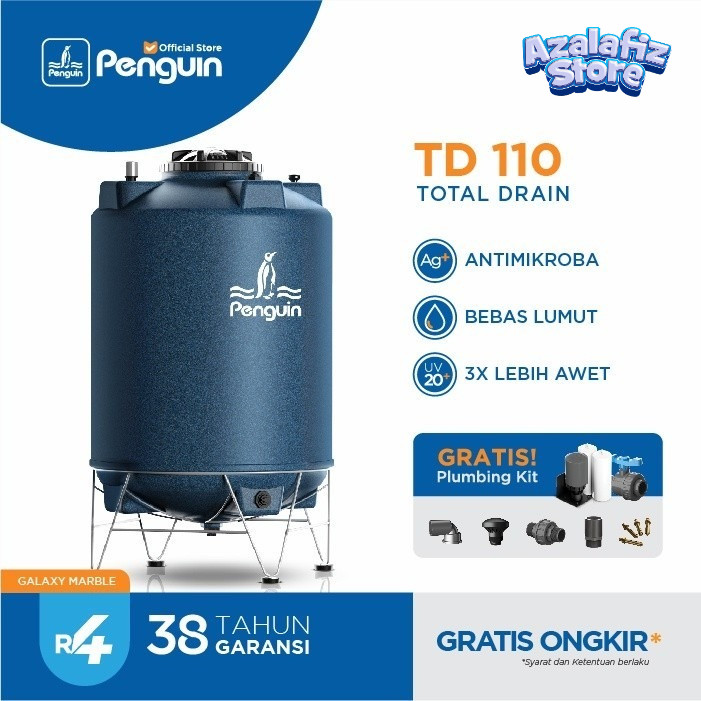 Penguin TD-110 1000 Liter Toren Tandon Tangki Air Total Drain Tank
