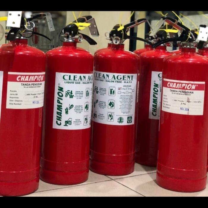 Apar Champion AF11 6kg Hatrone Liquid Gas Bersih Clean Agent