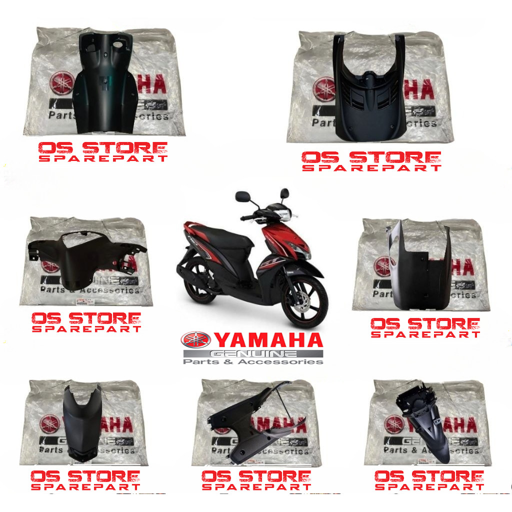 COVER BODY KASAR MIO GT HITAM ORIGINAL YAMAHA