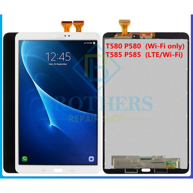 For Samsung Galaxy Tab A 10.1 2016 SM-T580 SM-T585 LCD Dispaly Assembly Tablet LCD Screen Touch Scre
