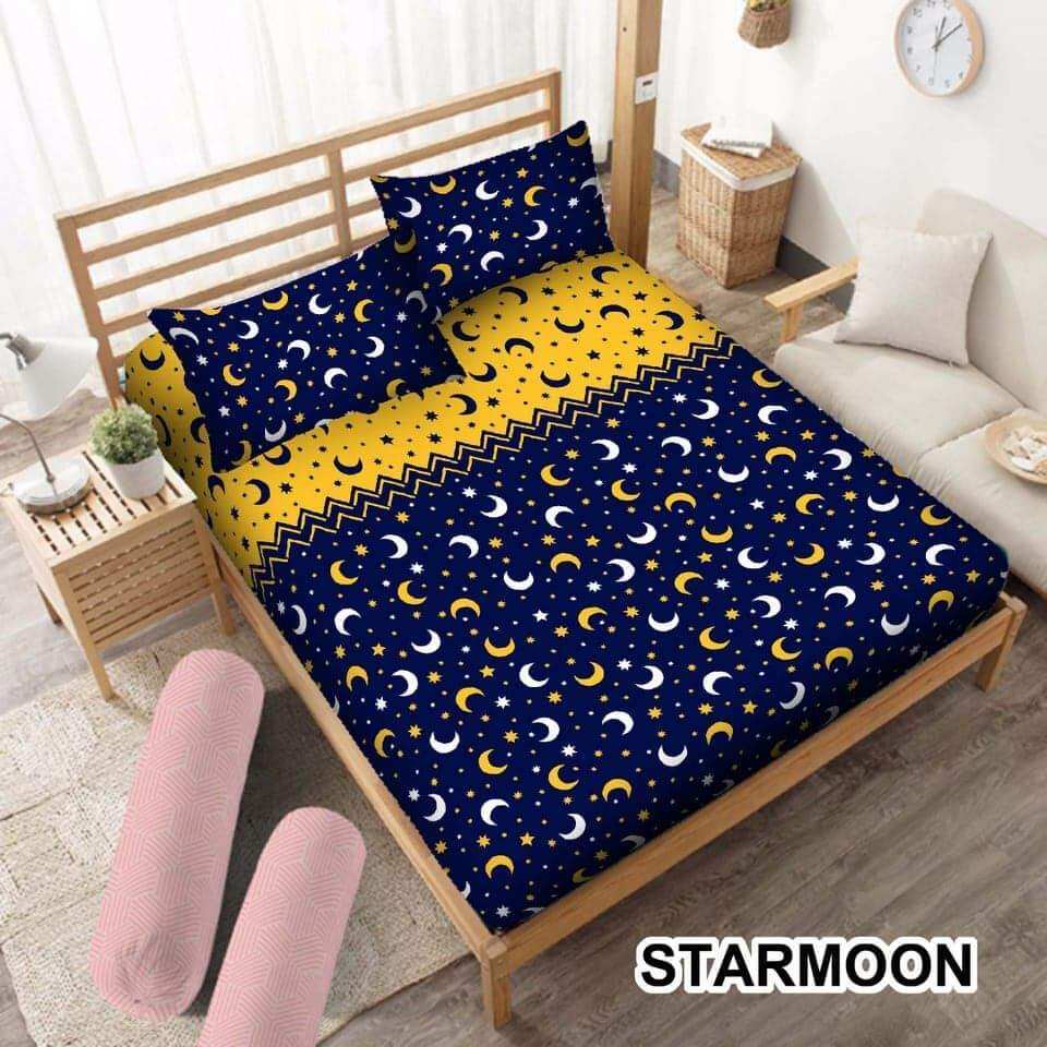 Sprei Kasur Terlaris No1 180x200 No2 160x200 Motif Batik Bunga Karakter Bahan Disperse Kain Halus ad