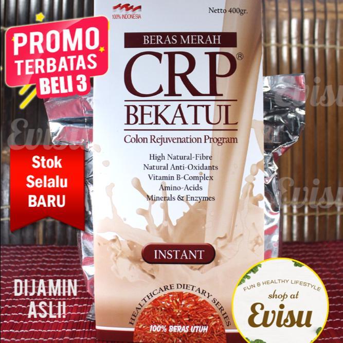 Diet Herbal Pelangsing Tubuh Detox Pengganti Nasi - CRP Bekatul MERAH