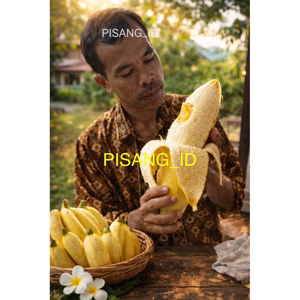 BIBIT PISANG PAPUA/MUSTA’IN PAPUA 100% ASLI KUALITAS UNGGUL CEPAT BERBUAH MANIS