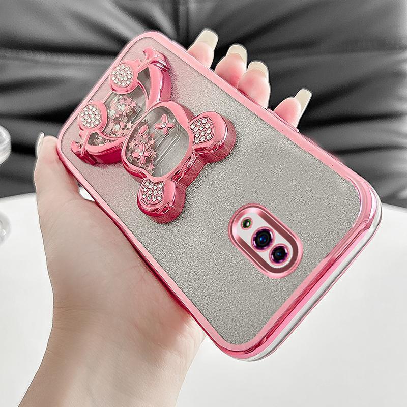 Soft Case Kesing HP Silikon Lembut Case Casing Untuk OPPO Reno CPH1917 Casing Berkilau Berlapis Hand