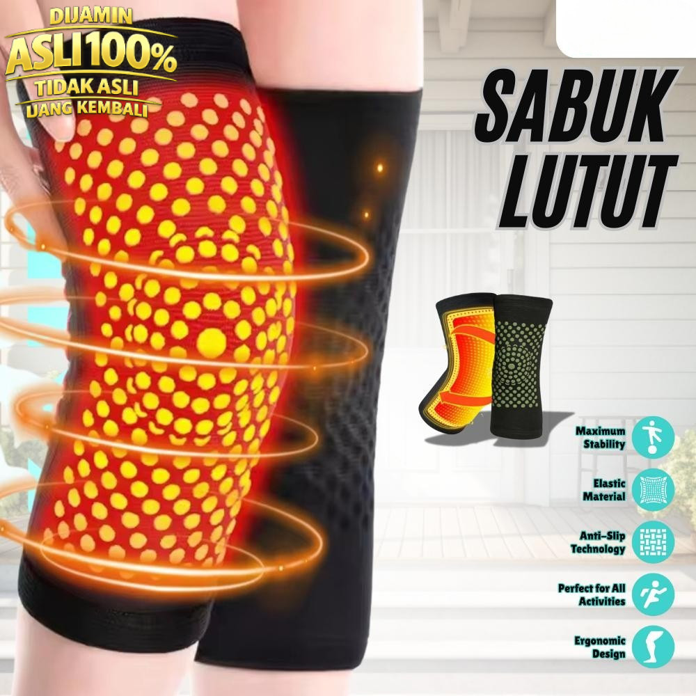 SC - Sabuk Korset Lutut Kneepad Pelindung Penghangat Kaki Ankle Nyeri Dekker Kesehatan Decker Deker