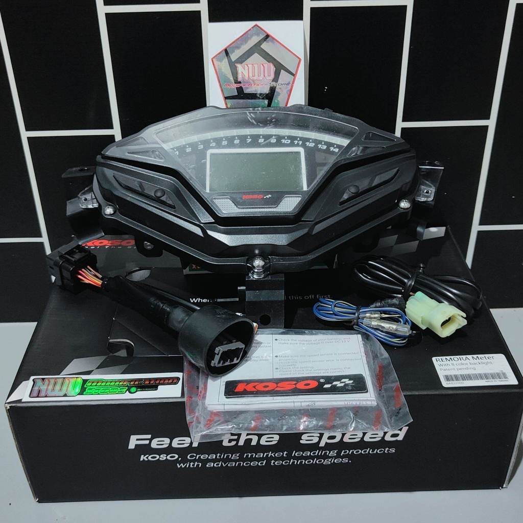 Speedometer KOSO digital original Honda Vario 125 150 LED old