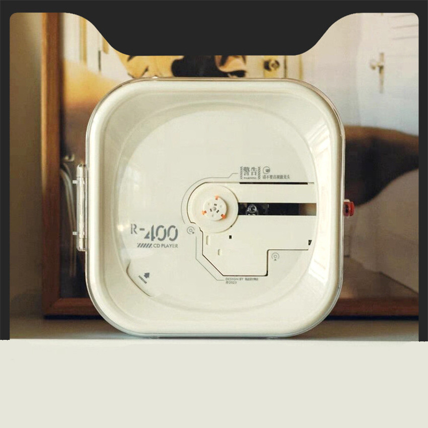 Portable R400 Retro CD Player Album Player 5.3 Bluetooth Walkman Rechargeable HIFI CD Player Small M