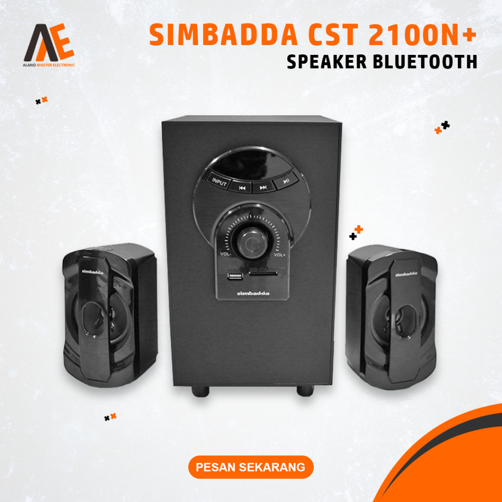 Speaker Bluetooth Simbadda CST 2100N+ TV Komputer PC Laptop HP